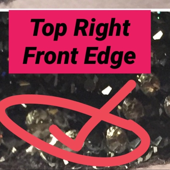 💰SOLD💰 GUCCI evening bag SWAROVSKI CRYSTAL logo - Picture 8 of 8